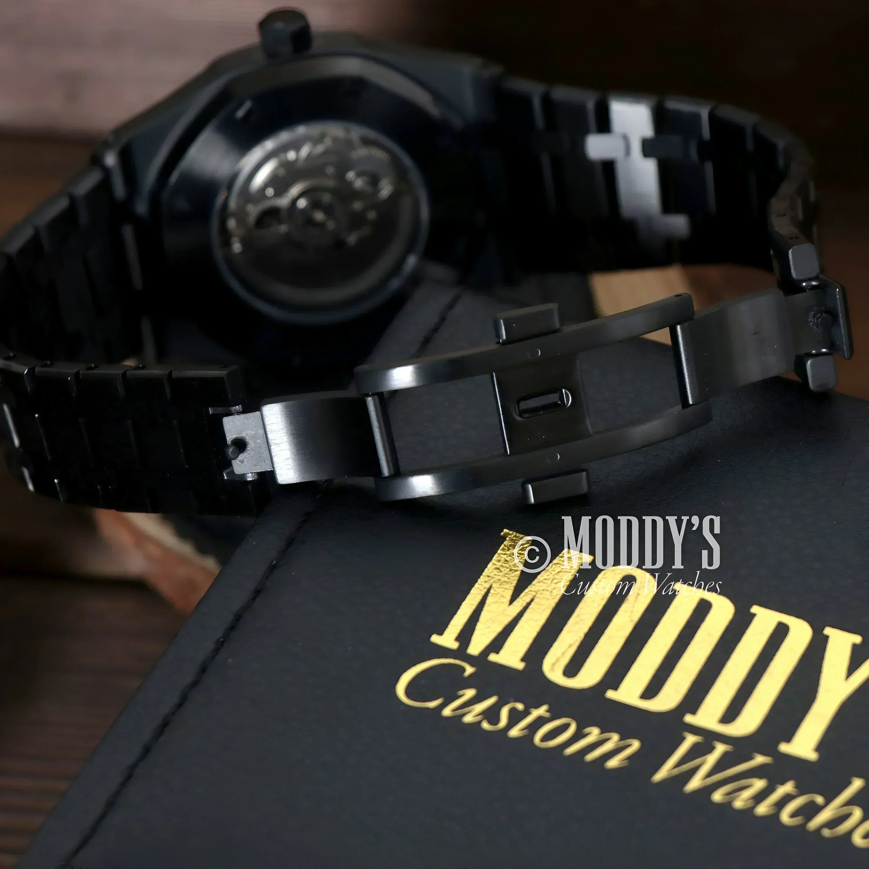 Royal SeikOak Mod Chronograph Triple Black