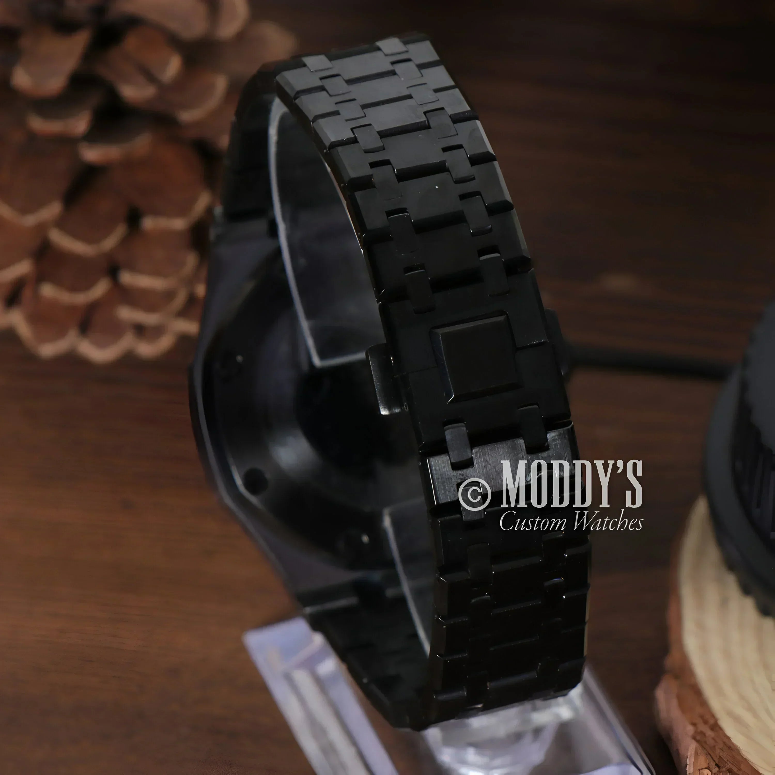 Royal SeikOak Mod Chronograph Triple Black