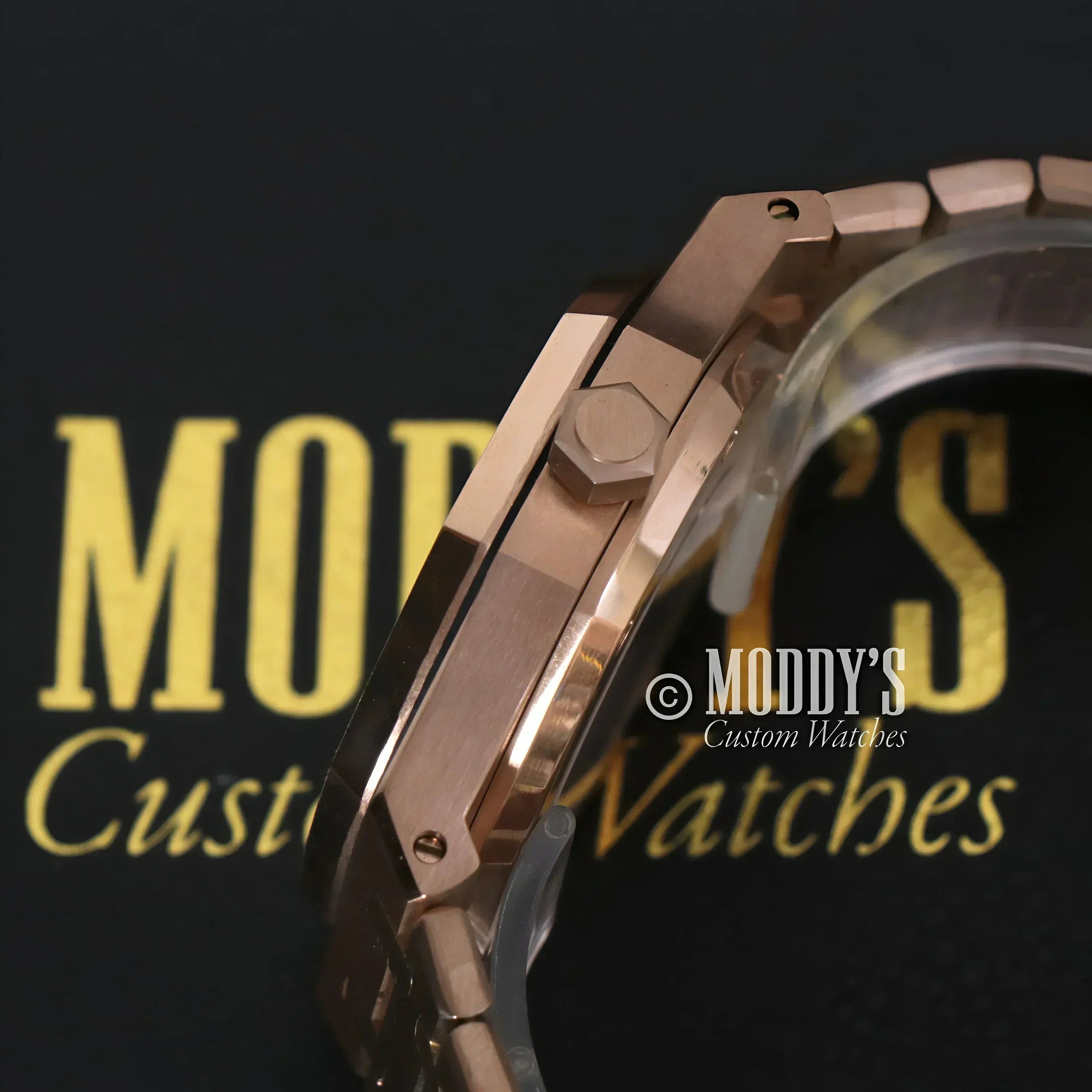 Royal SeikOak Mod Rose Gold Black