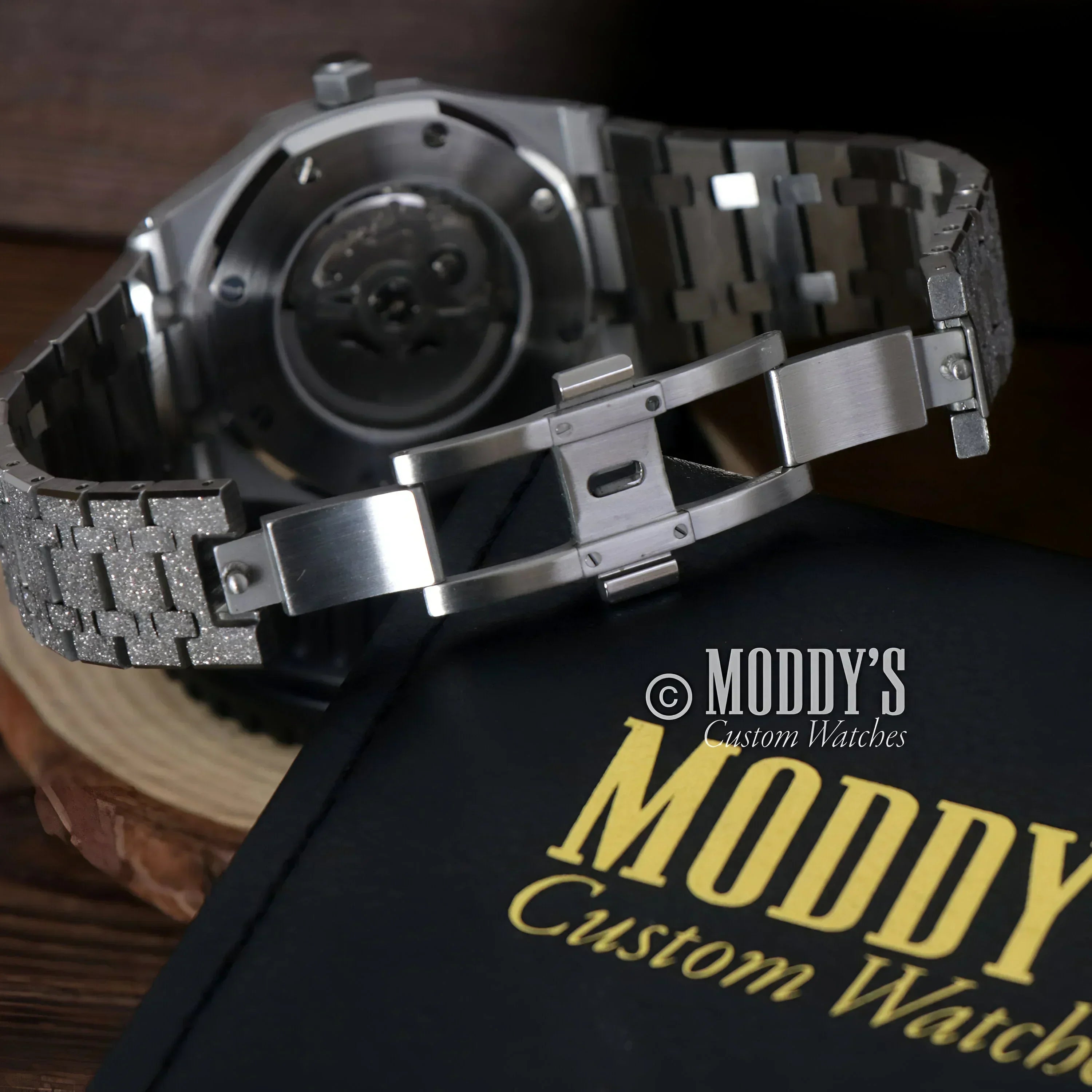 Royal SeikOak Mod White Iced Out