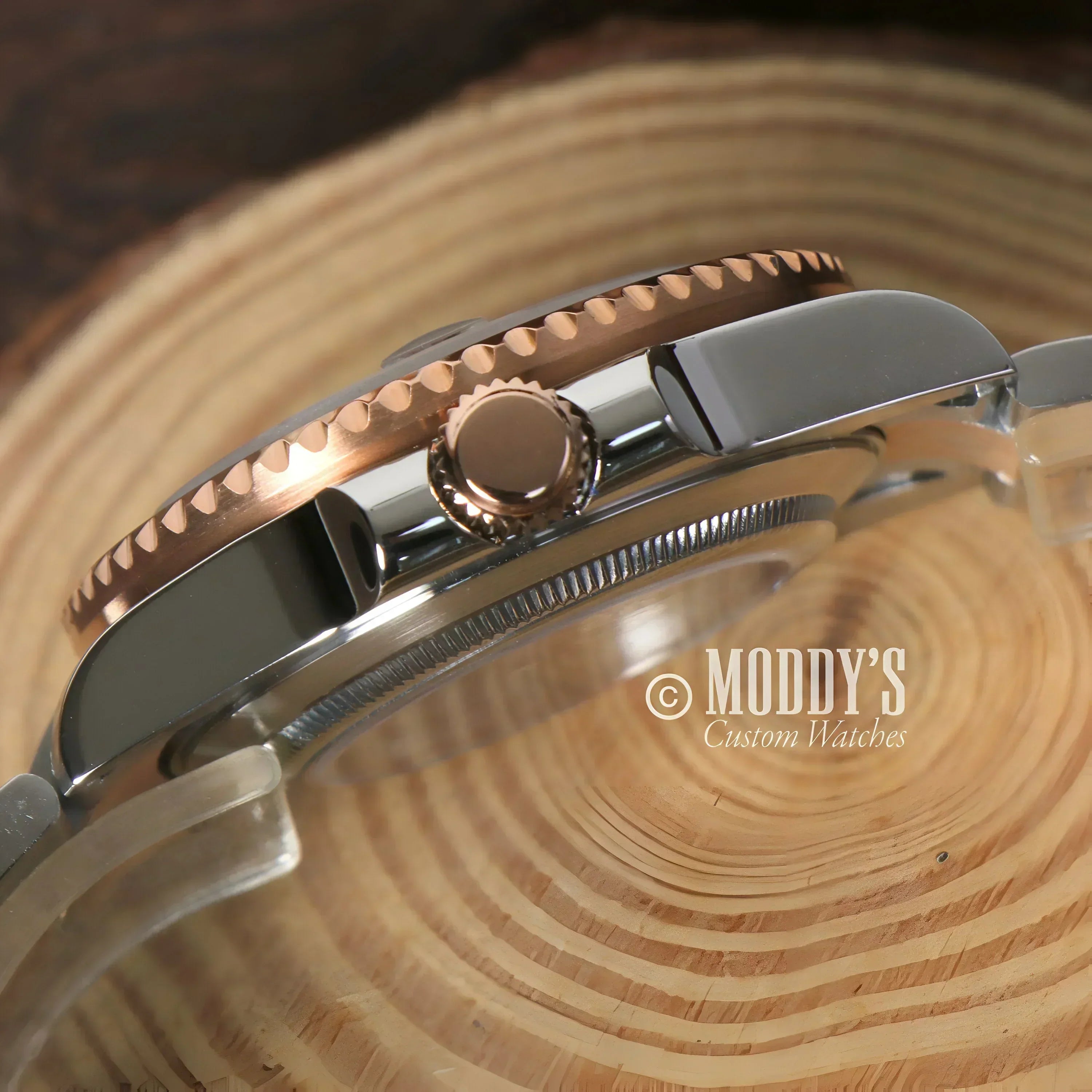 Seikomariner Mod Rose Gold