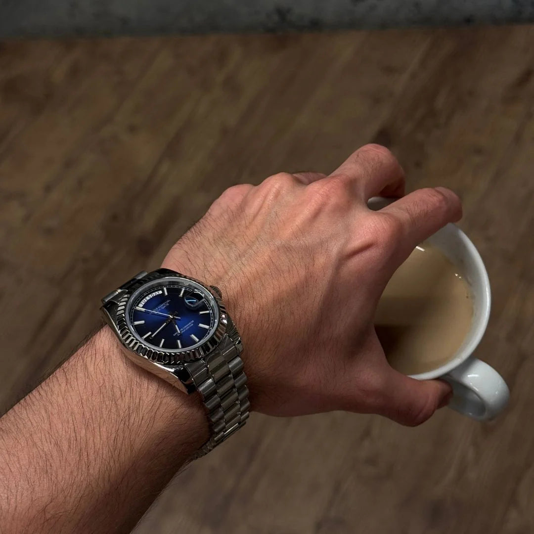 Seikojust Mod Daydate Bleu Royal