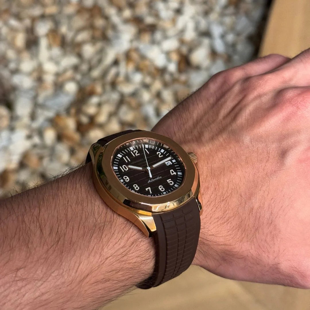 Seikonaut Mod Brown Rose Gold