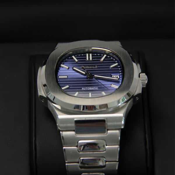 Seiko-mod-nautilus-blue-dial-down