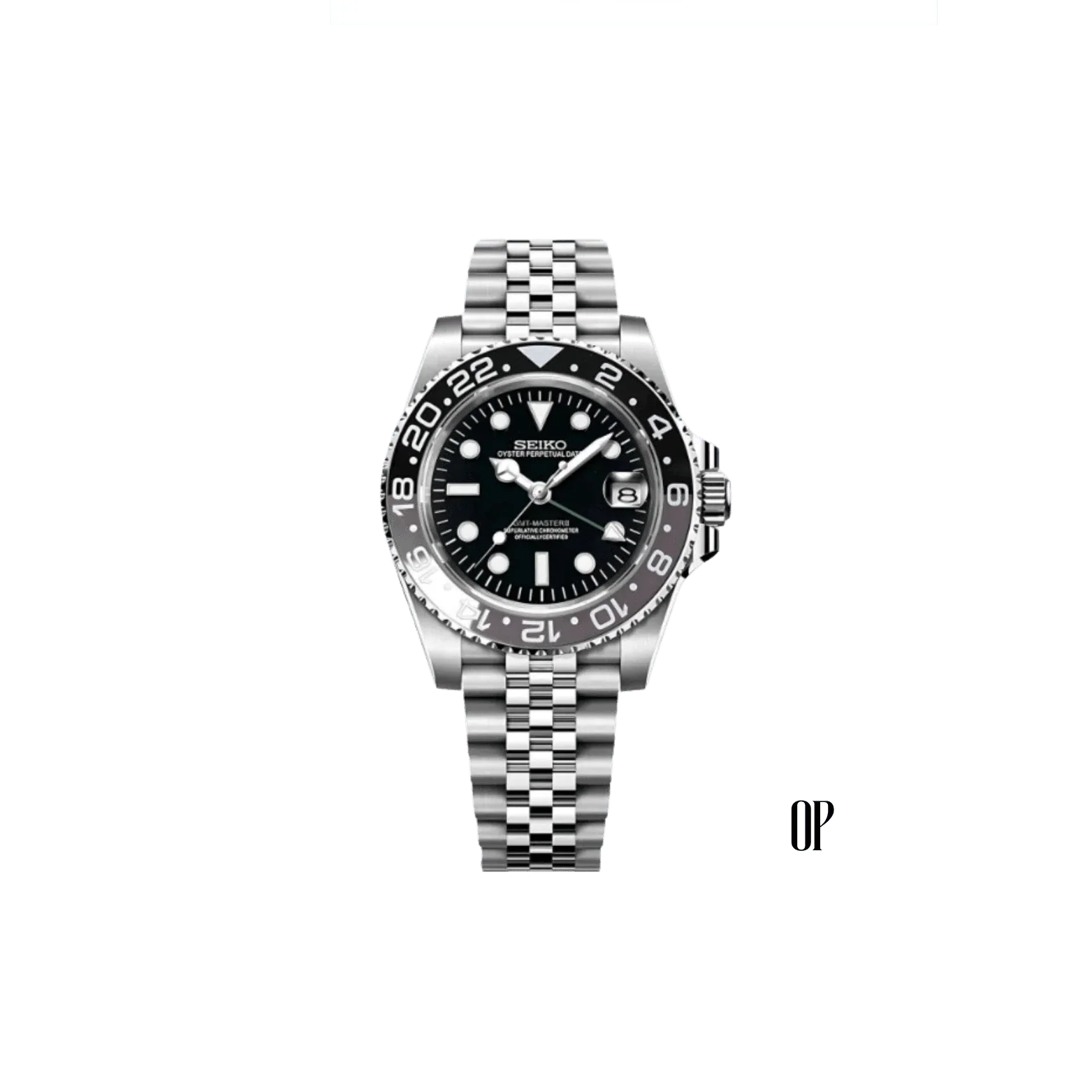 Seiko Mod GMT Bruce Wayne.