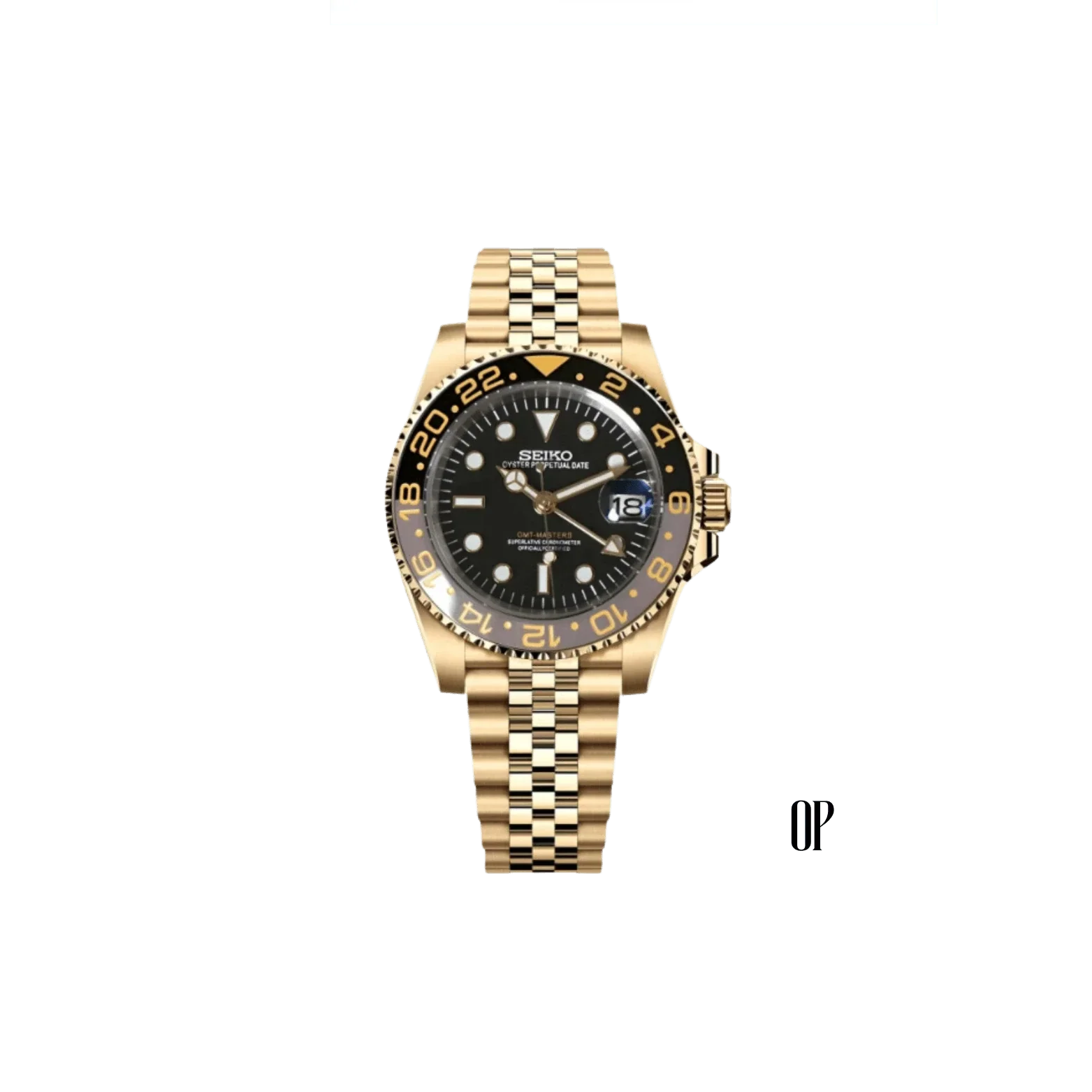 Seiko Mod GMT Master Gold.