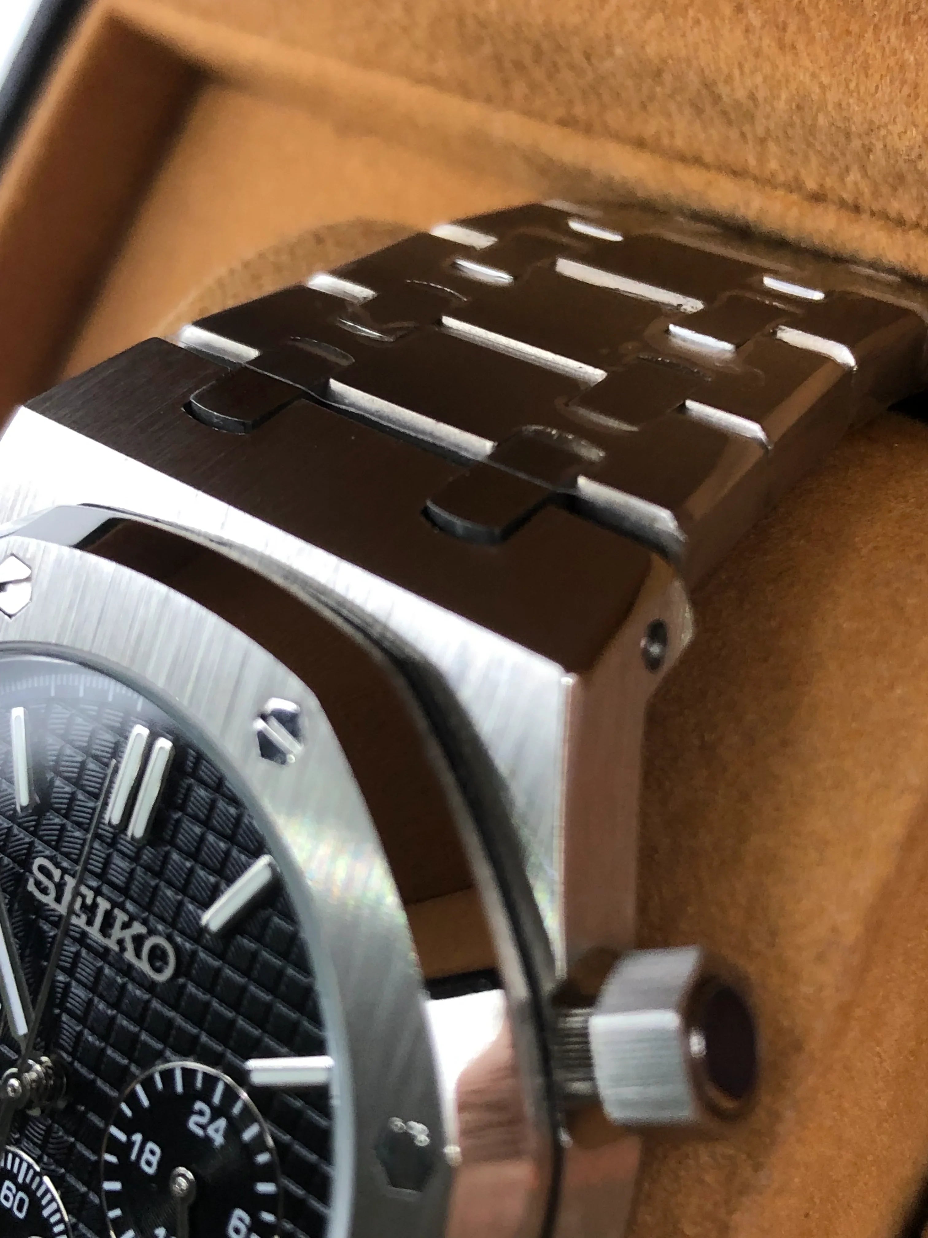 Royal SeikOak Mod Chronograph Black