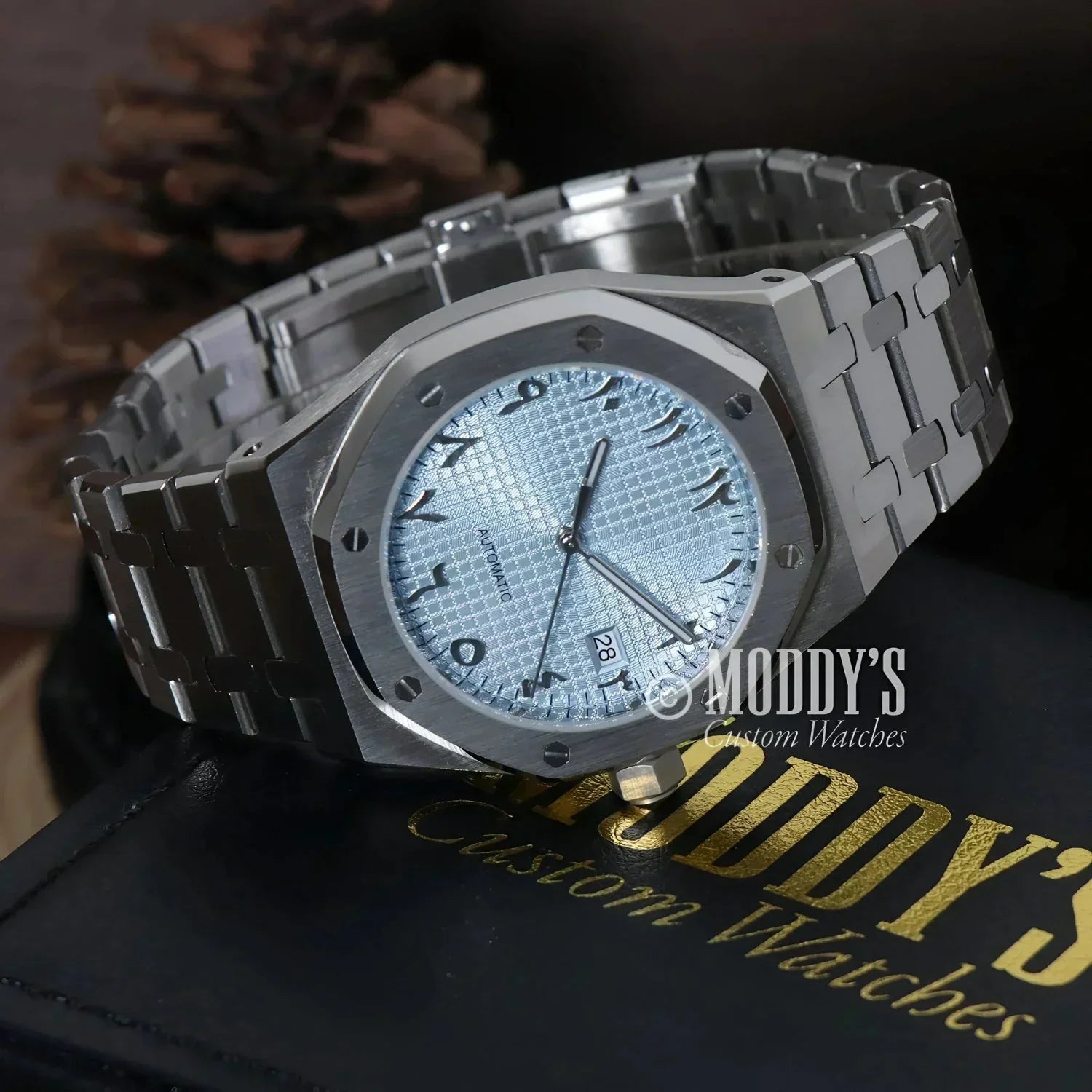 Royal SeikOak Mod Arabic Ice Blue