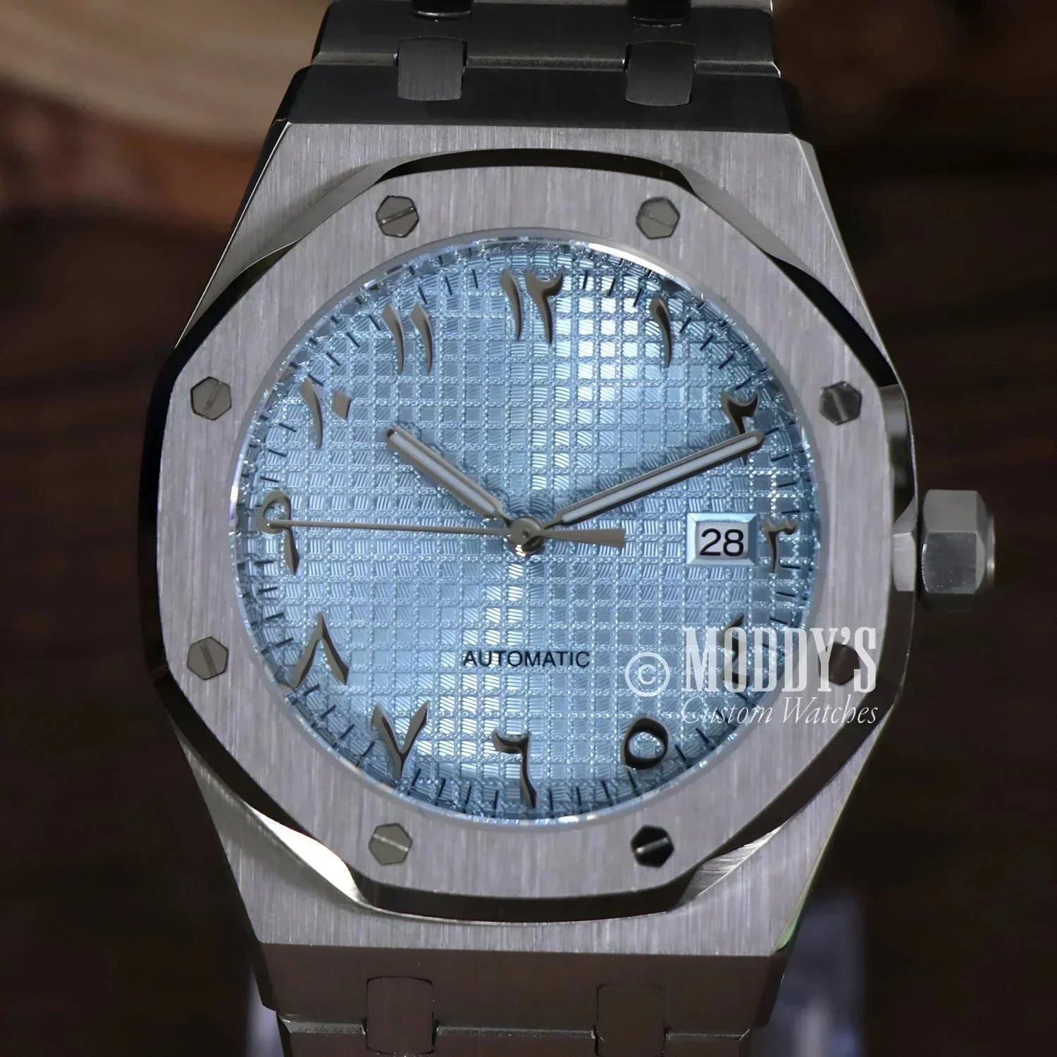 Royal SeikOak Mod Arabic Ice Blue