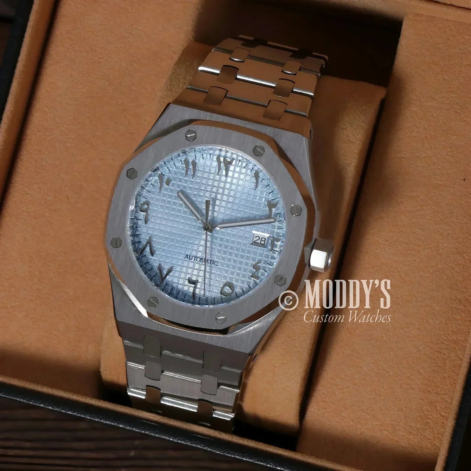 Royal SeikOak Mod Arabic Ice Blue
