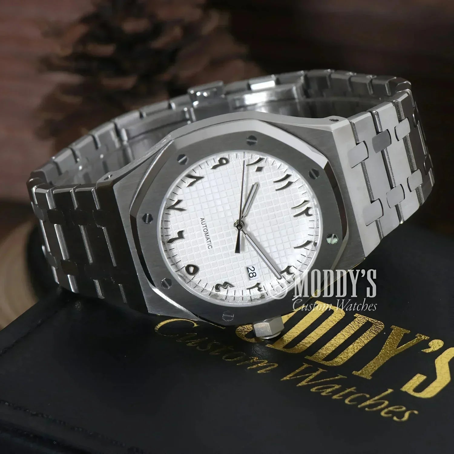 Royal SeikOak Mod Arabic White