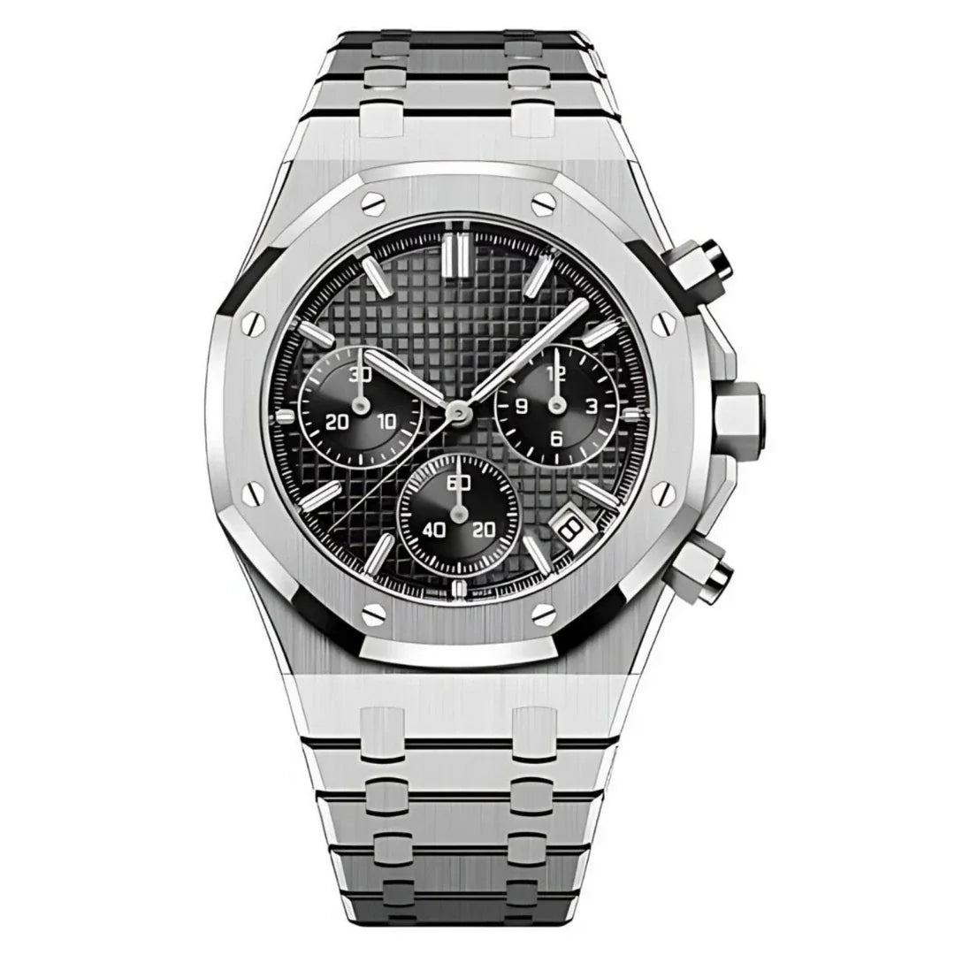 Royal SeikOak Mod Chronograph Black