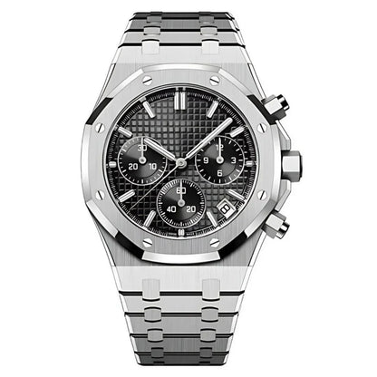 Royal SeikOak Mod Chronograph Schwarz