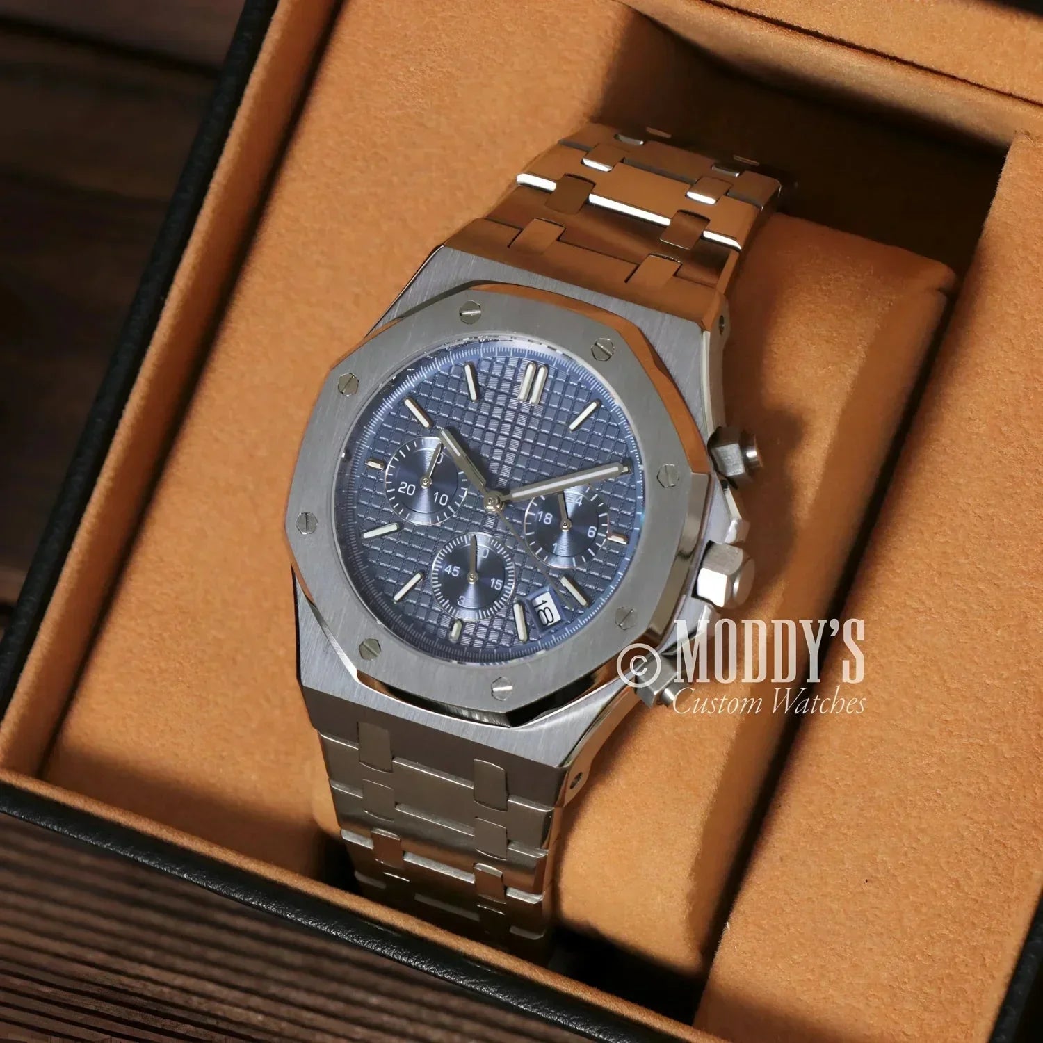 Royal SeikOak Mod Chronograph Blue
