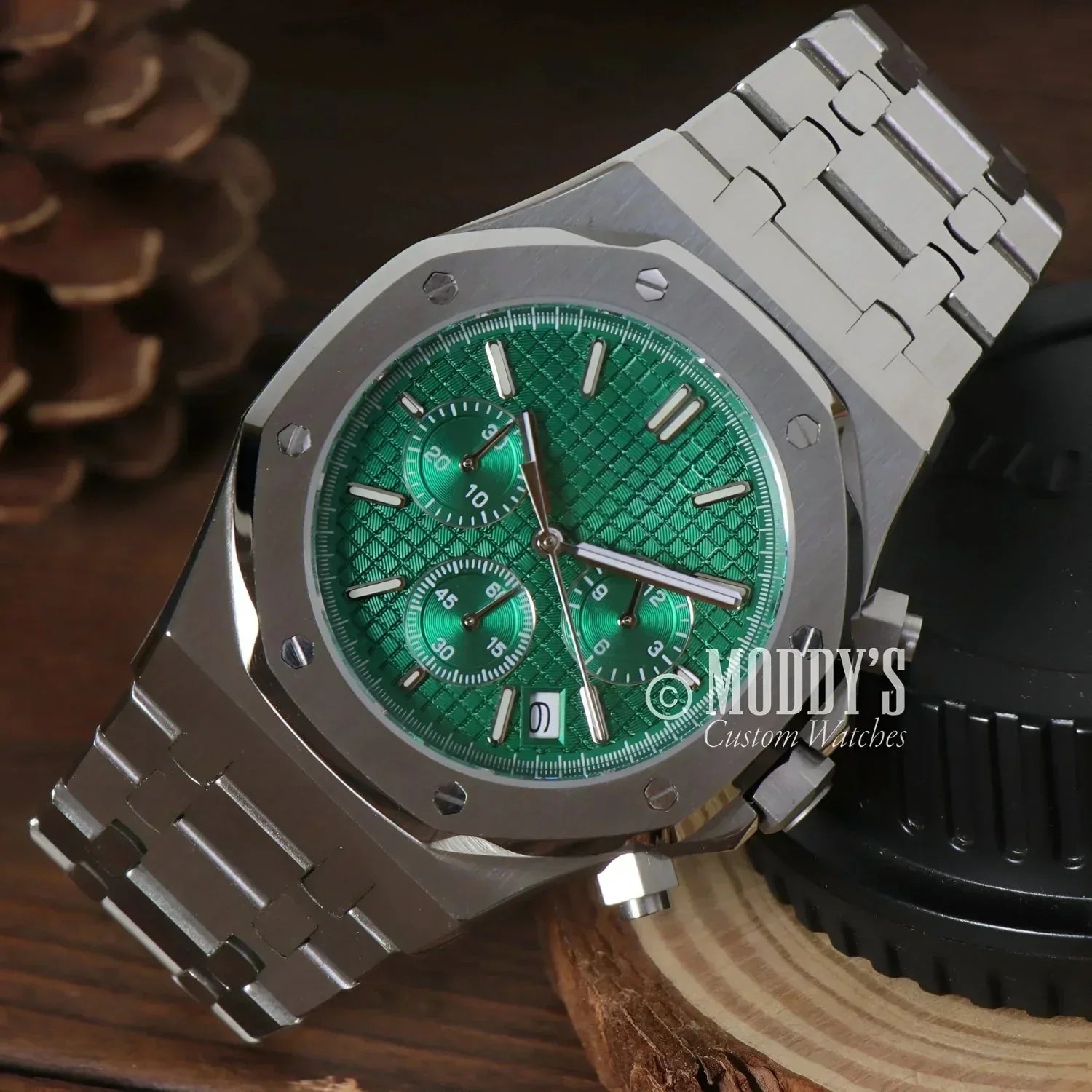 Royal SeikOak Chronograph Green
