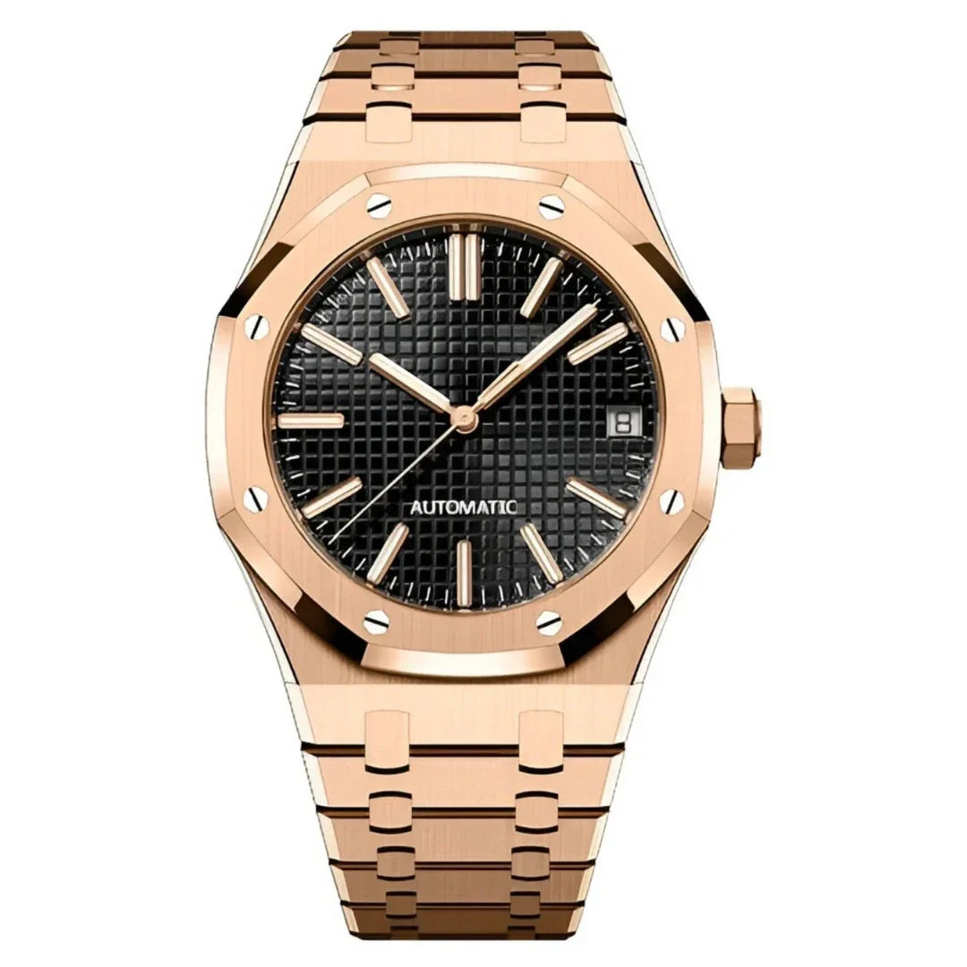 Royal SeikOak Mod Rose Gold Black