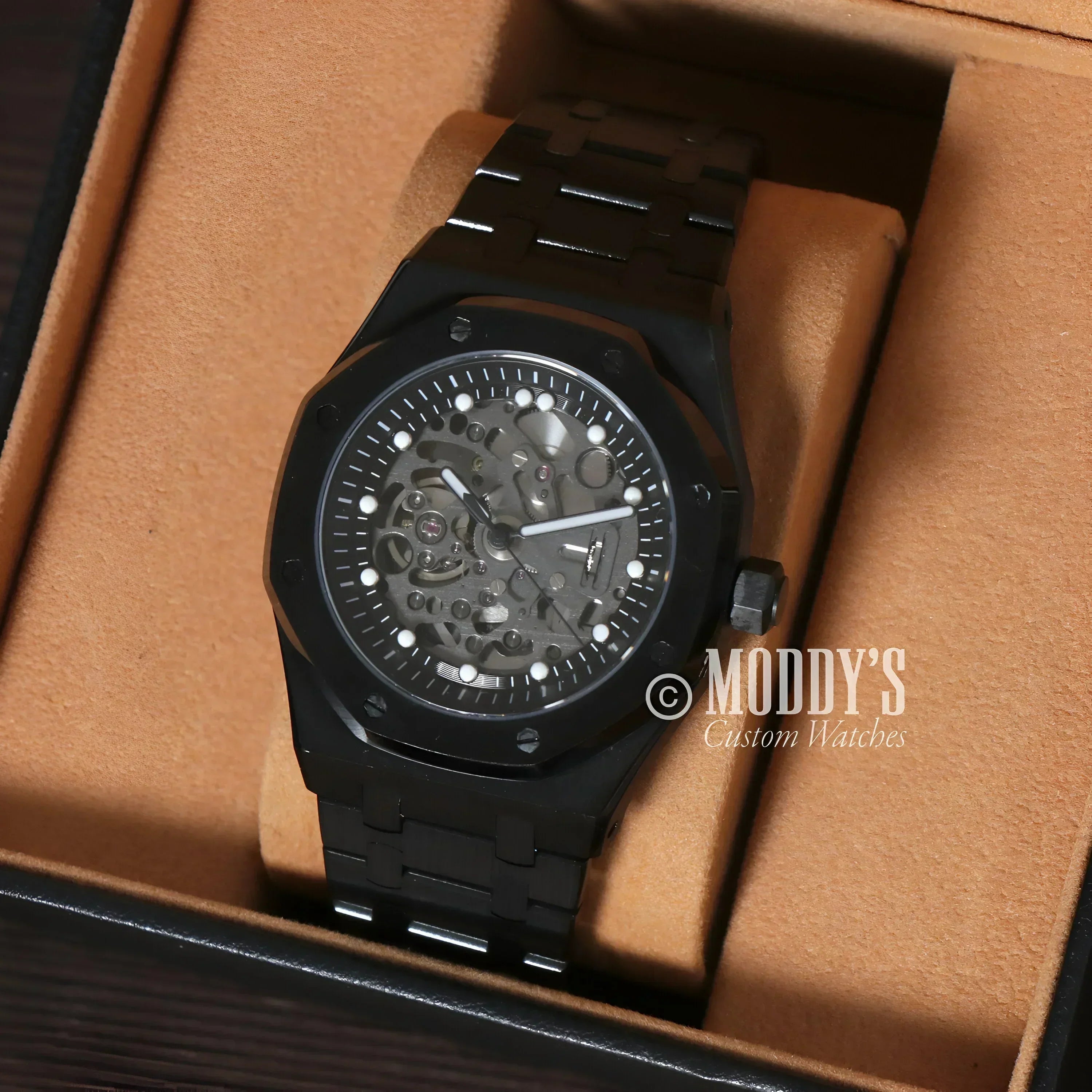 Royal SeikOak Mod Skeleton Full Black