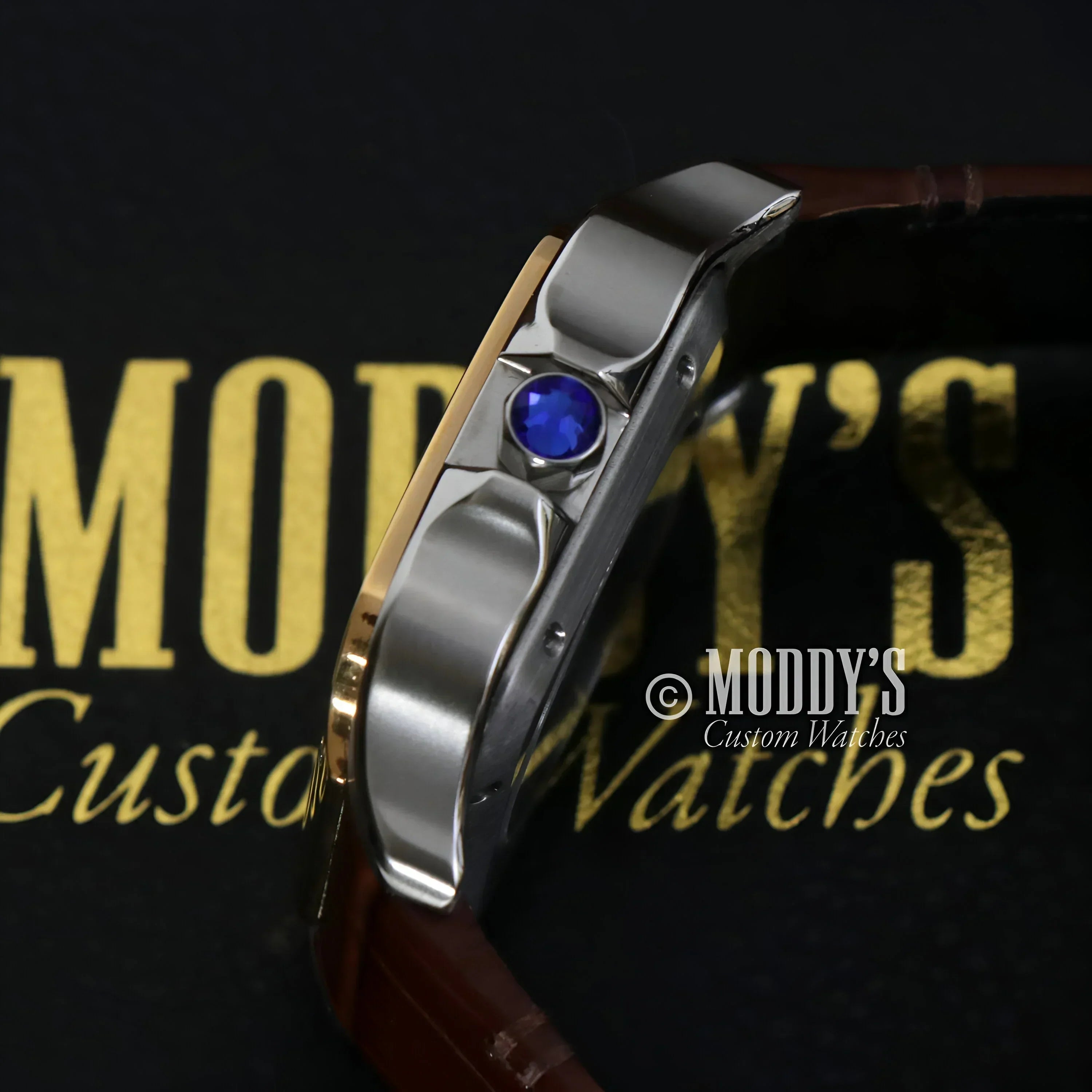 Santeiko Mod White Brown Leather