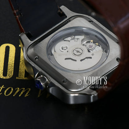 Santeiko Mod White Brown Leather