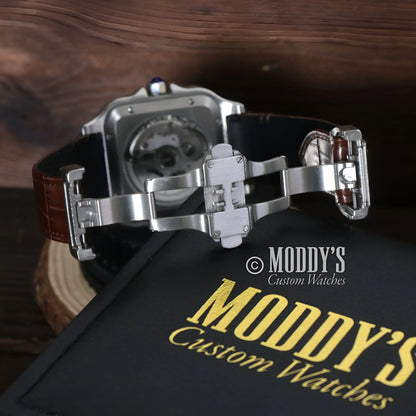Santeiko Mod White Brown Leather