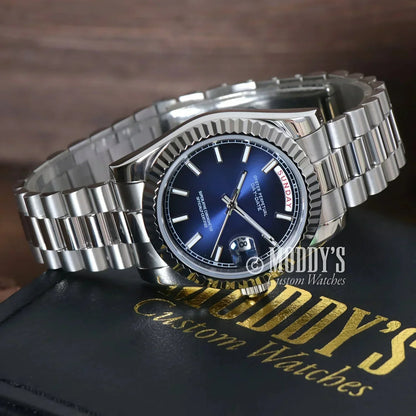 Seikojust Mod Daydate Bleu Royal