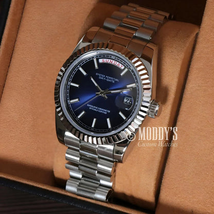 Seikojust Mod Daydate Bleu Royal