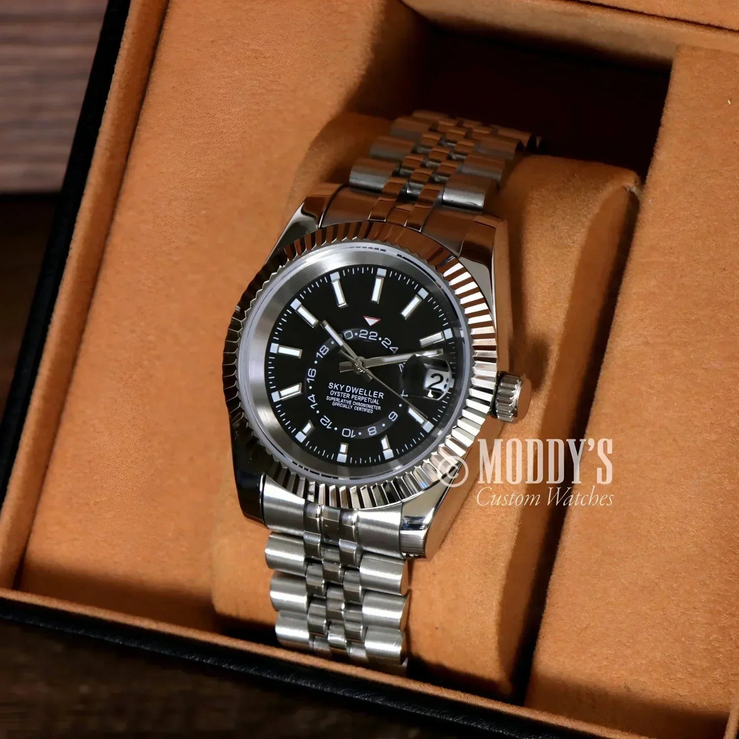 Seikojust Mod Sky Dweller Noir