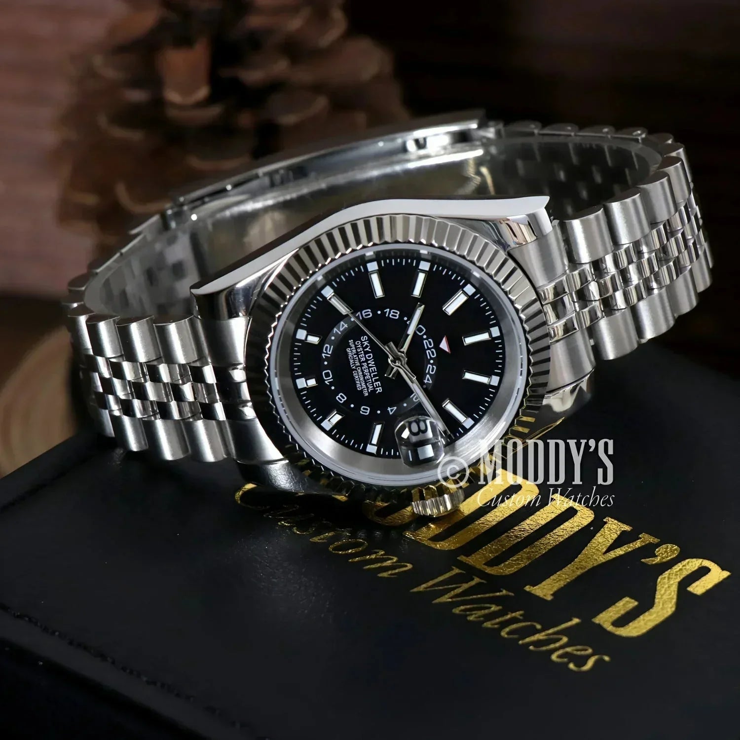 Seikojust Mod Sky Dweller Noir