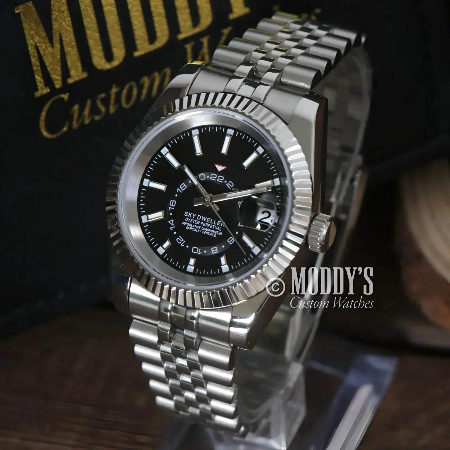 Seikojust Mod Sky Dweller Noir