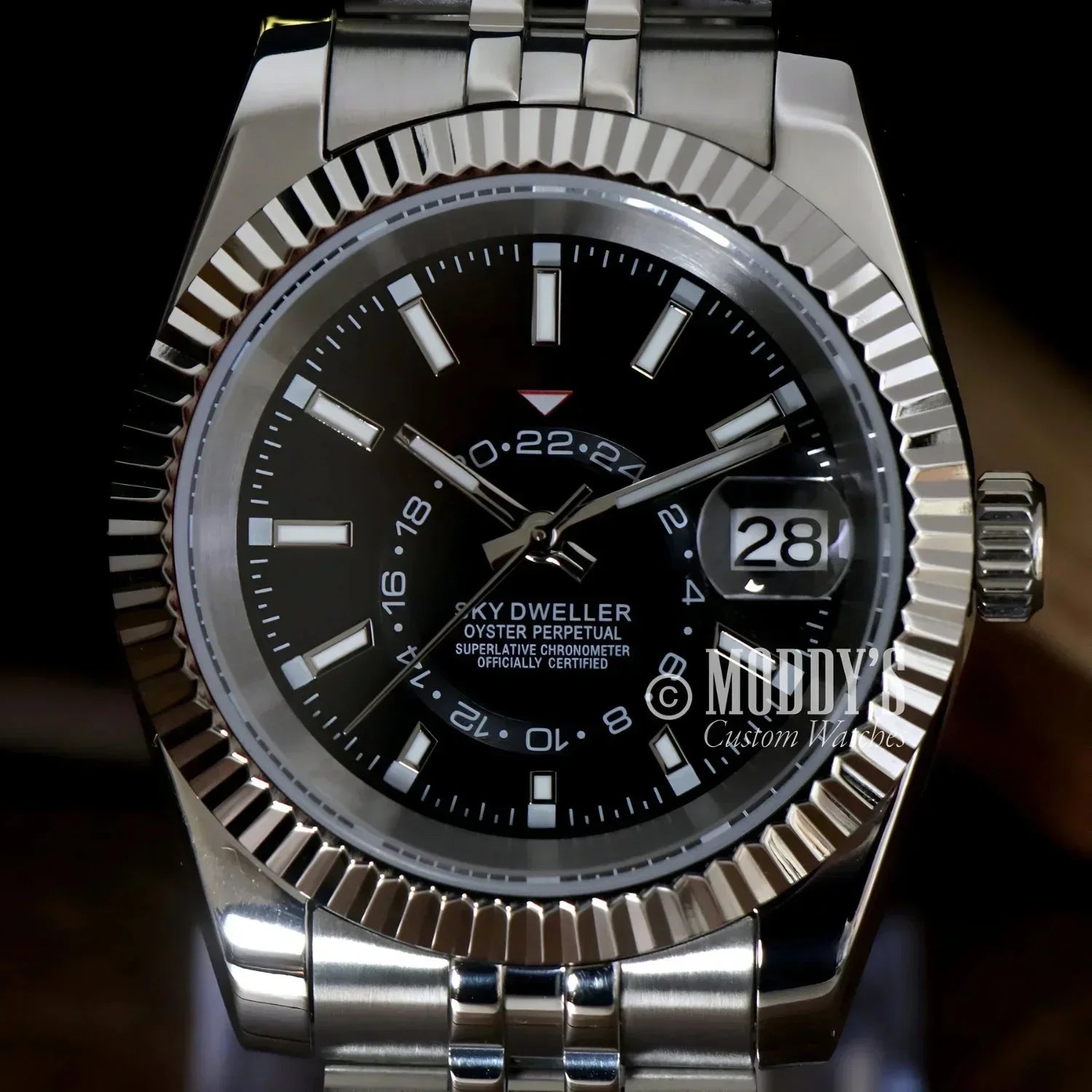Seikojust Mod Sky Dweller Noir