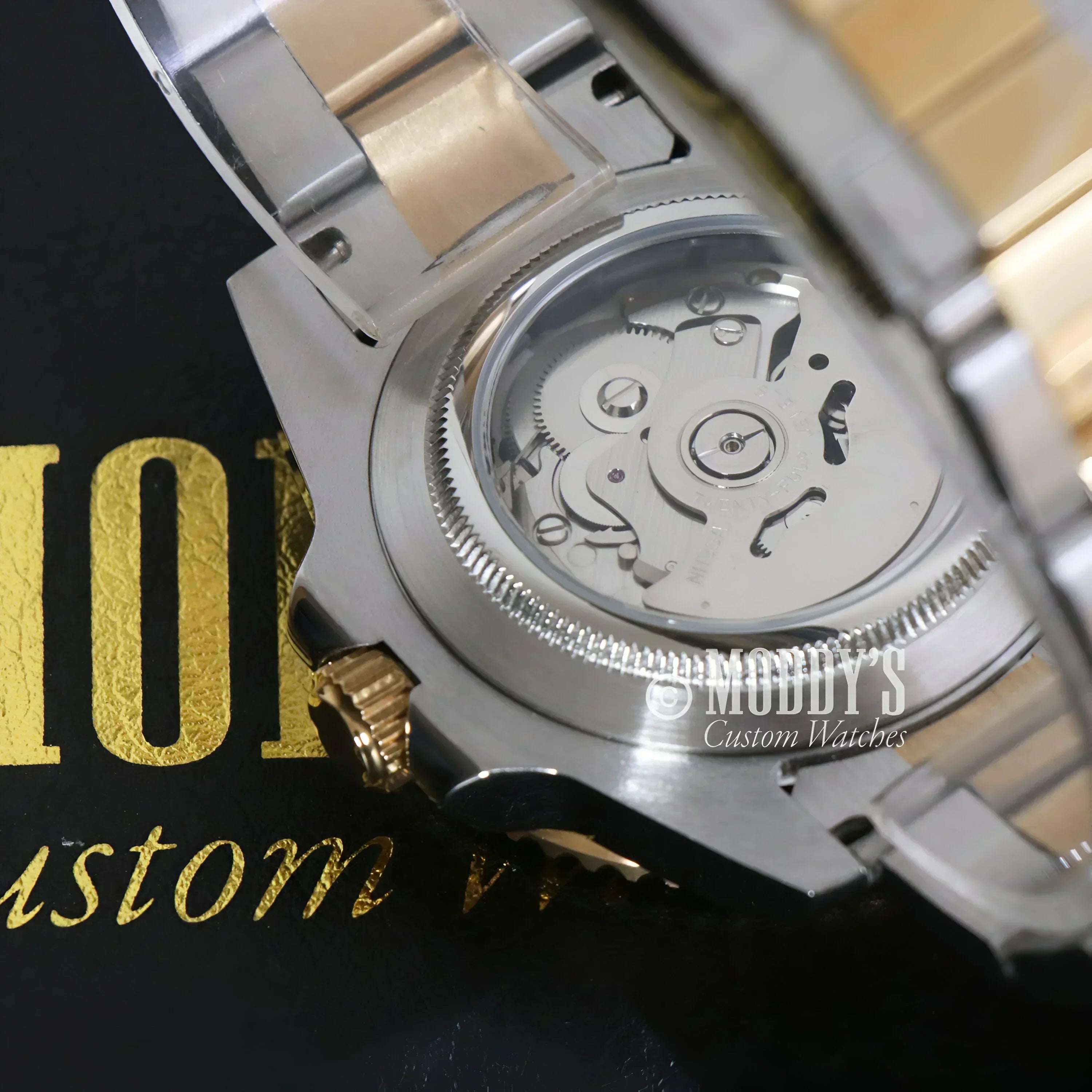 Seikomariner Mod Two Tone Gold
