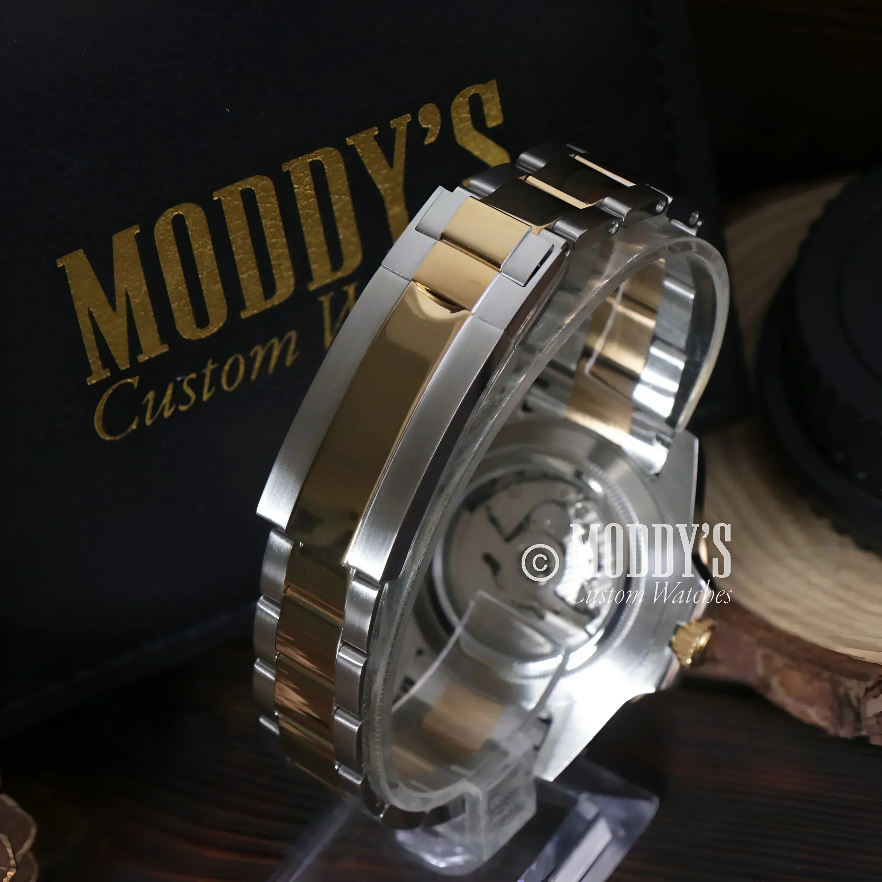 Seikomariner Mod Two Tone Gold