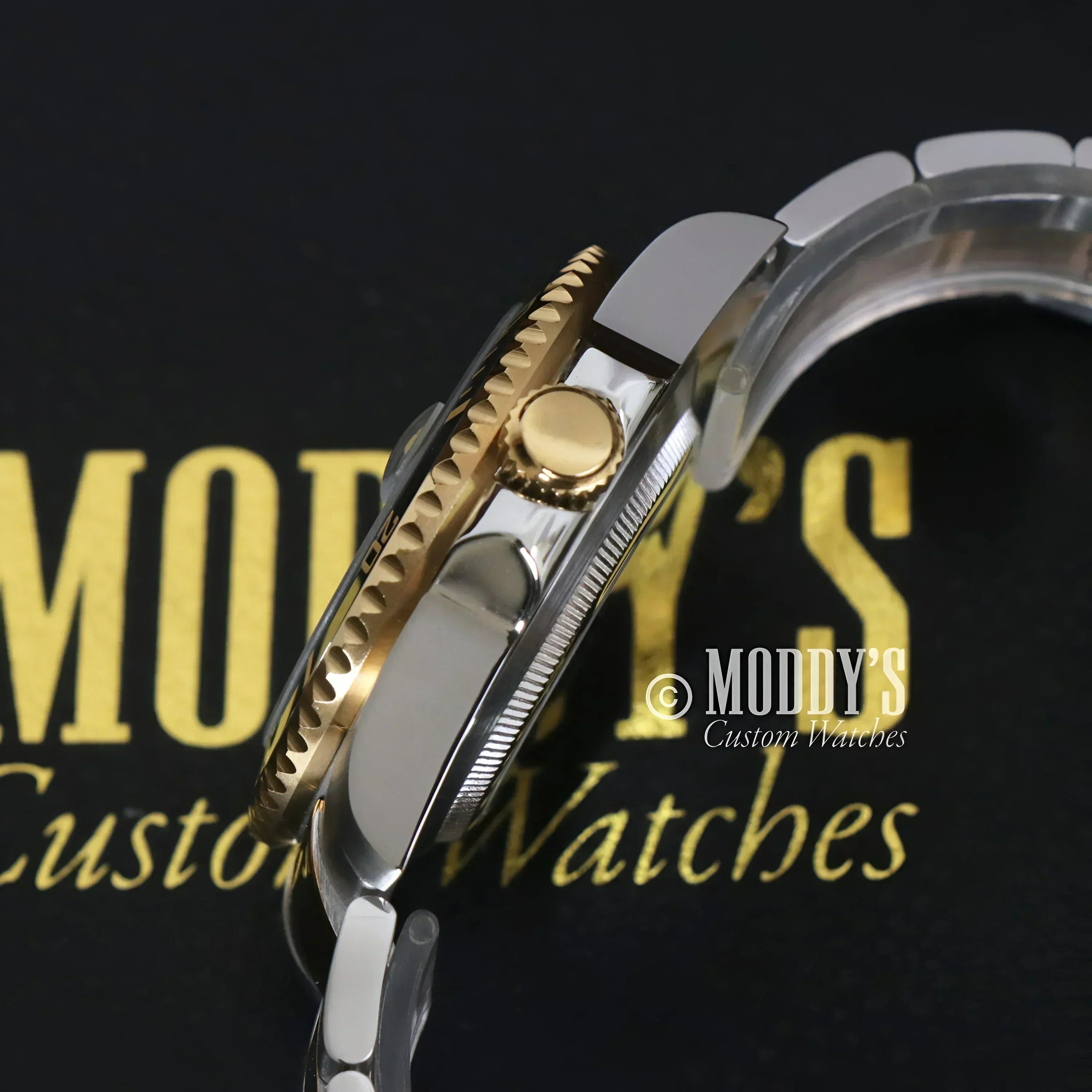 Seikomariner Mod Two Tone Gold