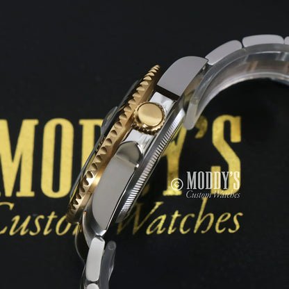 Seikomariner Mod Two Tone Gold