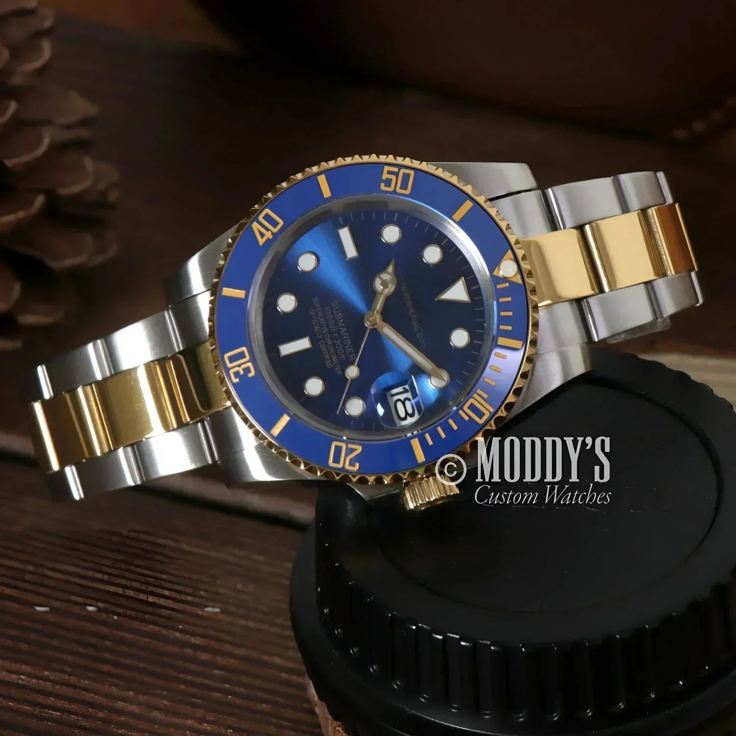 Seikomariner Mod Blue Two Tones