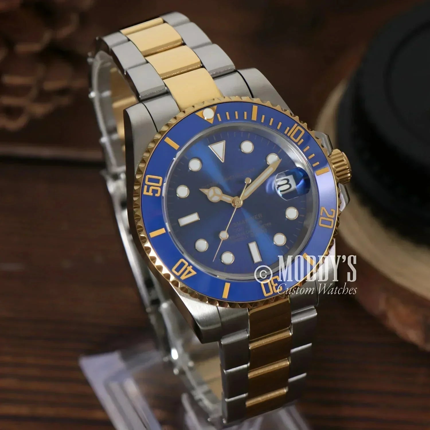 Seikomariner Mod Blue Two Tones