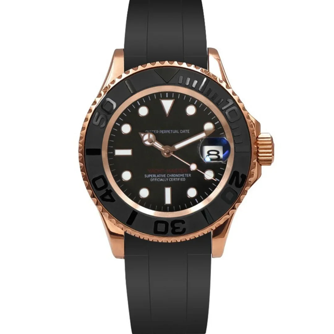 Seikomariner Mod Rose - Gold Black