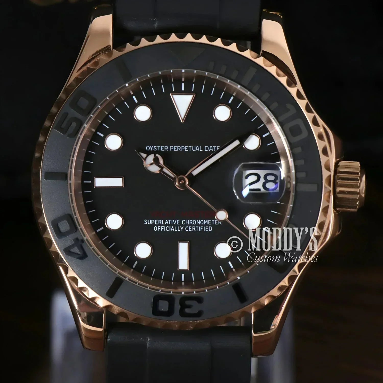 Seikomariner Mod Rose - Gold Black