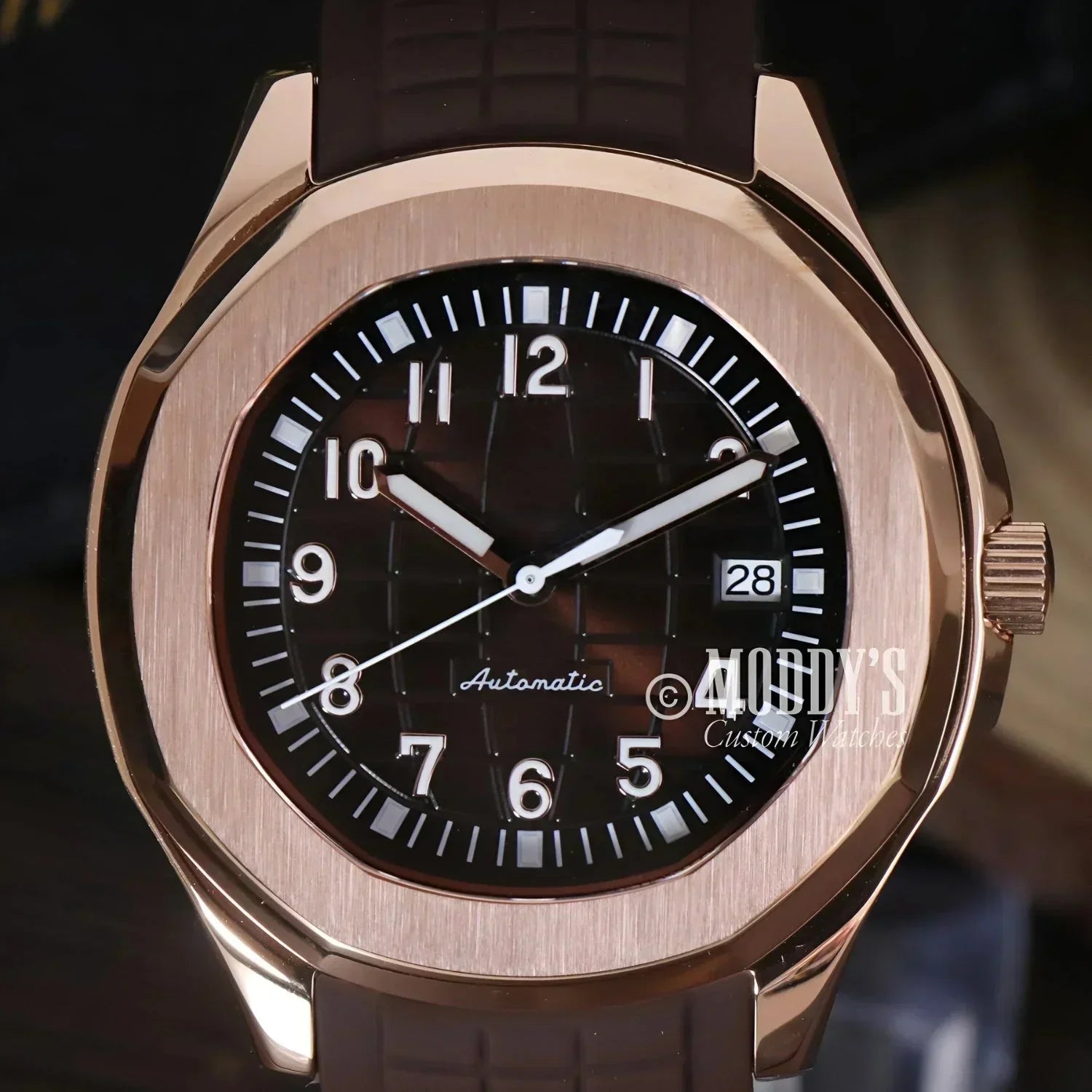 Seikonaut Mod Brown Rose Gold