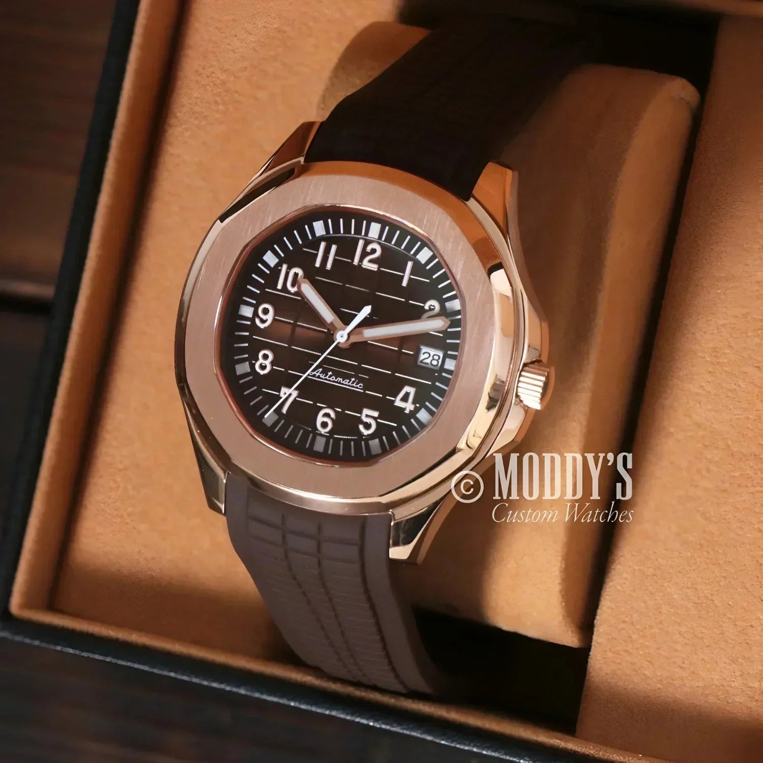 Seikonaut Mod Brown Rose Gold