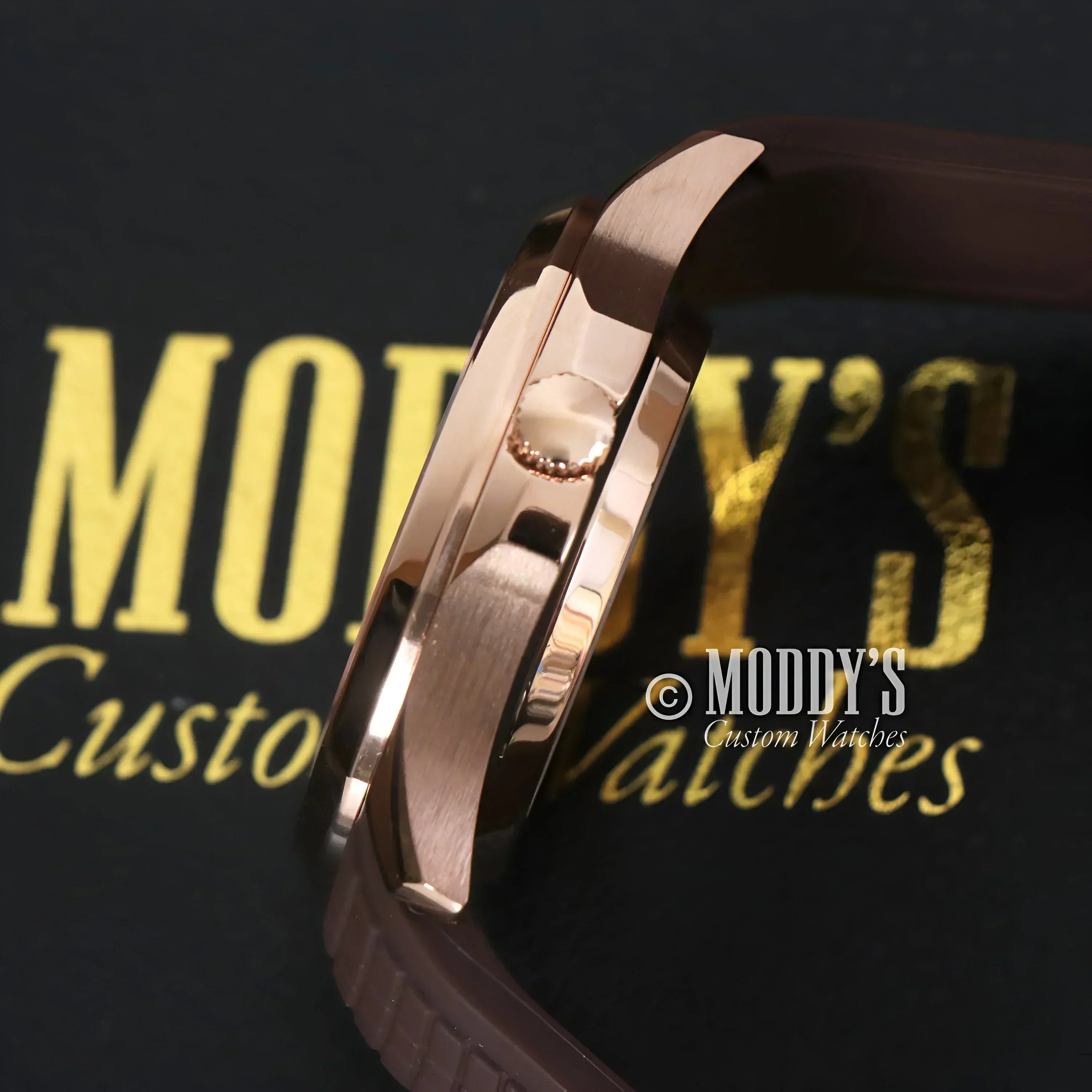 Seikonaut Mod Brown Rose Gold