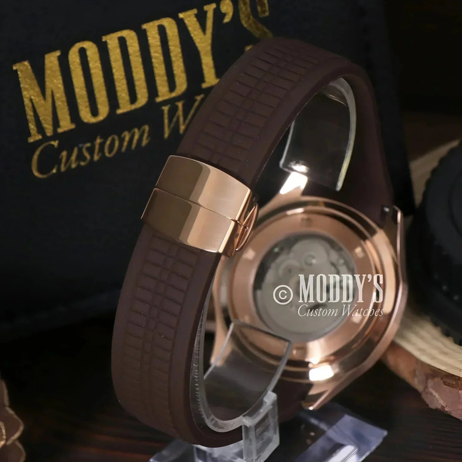 Seikonaut Mod Brown Rose Gold