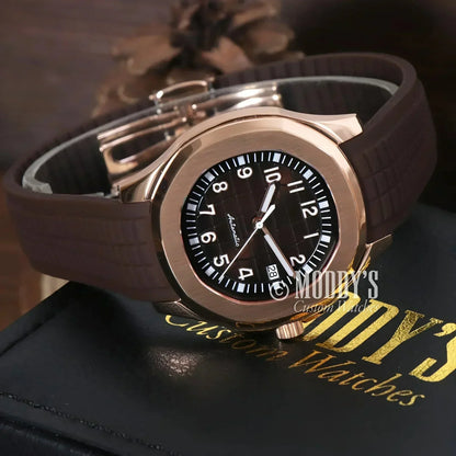 Seikonaut Mod Brown Rose Gold