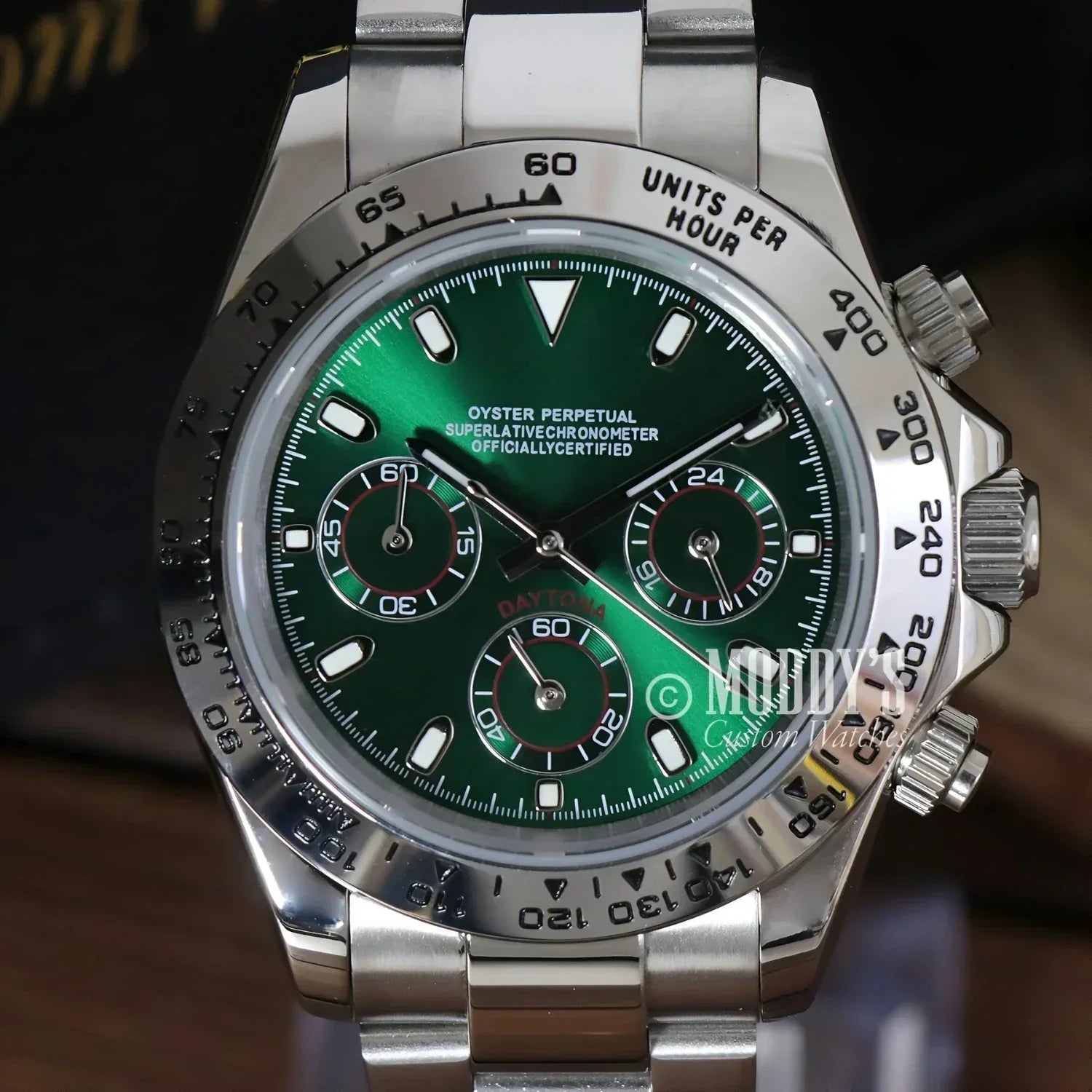 Seitona Mod Silver - Green
